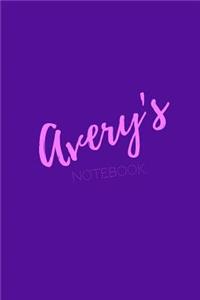 Avery's Notebook