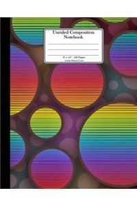 Unruled Composition Notebook. 8