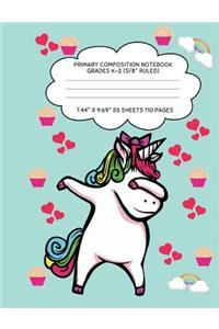 Primary Composition Notebook Grades K-2 (5/8" Ruled)