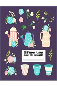 2019 Weekly Planner January 2019 - December 2019