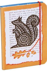 Woodland Creatures Flexi-bound Mini Notebook (Squirrel)