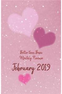 Better Than Basic Monthly Planner