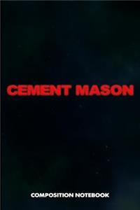 Cement Mason