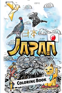 Japan Coloring Book