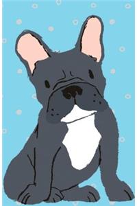 Bullet Journal for Dog Lovers - Black French Bulldog