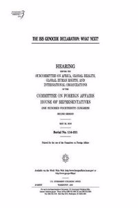 The Isis Genocide Declaration