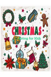 Christmas Coloring Book for kids ( for kids and toddlers )