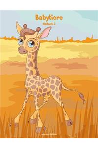 Babytiere-Malbuch 3