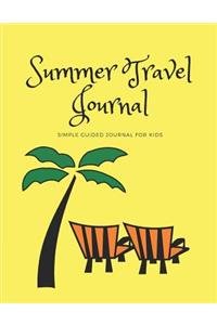 Summer Travel Journal for Kids