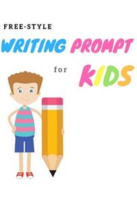 Writing Prompt for Kids: 3rd Grade Writing Prompts, Journal and Free Style Writing Topic for Creative Kids - Large Print