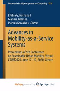 Advances in Mobility-as-a-Service Systems