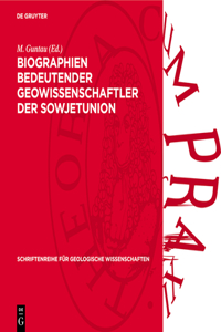 Biographien Bedeutender Geowissenschaftler Der Sowjetunion