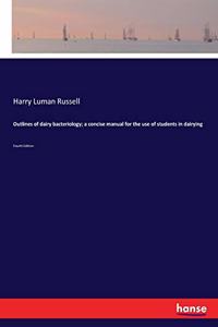 Outlines of dairy bacteriology; a concise manual for the use of students in dairying