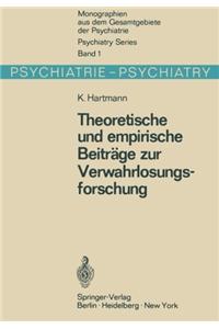 Theoretische Und Empirische Beitrage Zur Verwahrlosungsforschung