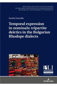 Temporal expression in nominals