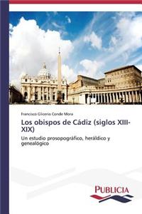 obispos de Cádiz (siglos XIII-XIX)