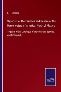 Synopsis of the Families and Genera of the Hymenoptera of America, North of Mexico