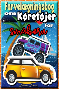 Farvelægningsbog om Køretøjer for Småbørn