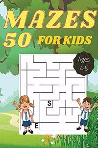 Mazes For Kids Ages 4-8