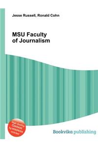 Msu Faculty of Journalism