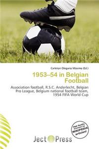 1953-54 in Belgian Football