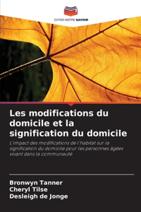 Les modifications du domicile et la signification du domicile