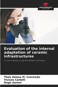 Evaluation of the internal adaptation of ceramic infrastructures