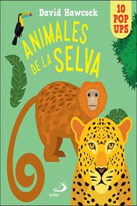 Animales de la selva: 10 pop ups