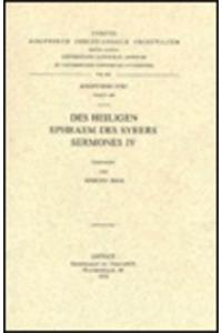 Des Heiligen Ephraem Des Syrers Sermones, IV. Syr. 149