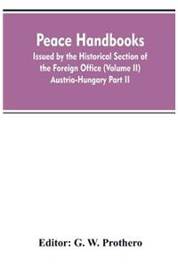 Peace handbooks
