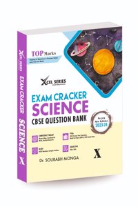 CBSE Question Bank Exam Cracker SCIENCE for Class 10 for 2024-2025 Session(XCEL Series )