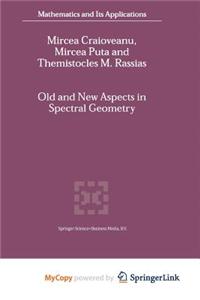 Old and New Aspects in Spectral Geometry