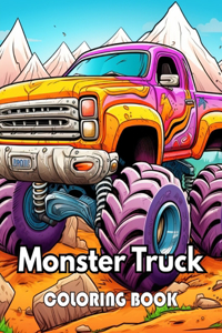Monster Truck Coloring Book