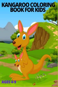 Kangaroo Fun Kids Coloring Book