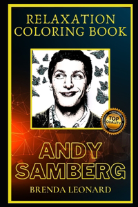 Andy Samberg Relaxation Coloring Book