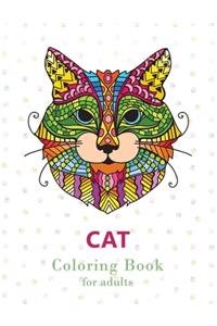 Cat Coloring Book for Adults