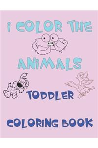 I color the animals