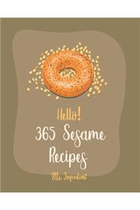 Hello! 365 Sesame Recipes
