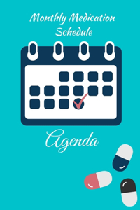 Monthly Medication Schedule