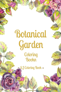 Botanical Garden Coloring Book