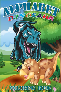Alphabet Dinosaur Coloring Book