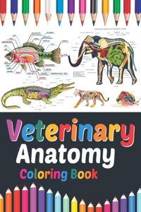 Veterinary Anatomy Coloring Book: Veterinary Anatomy Coloring & Activity Book for Kids. An Entertaining & Instructive Guide To Veterinary Anatomy. Veterinary Anatomy Coloring Pages f