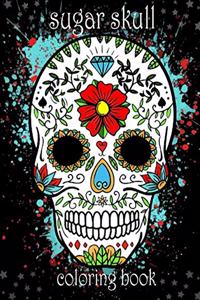 sugar skull coloring book