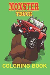 Monster Truck Coloring Book