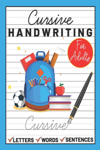 Cursive Handwriting for Adults