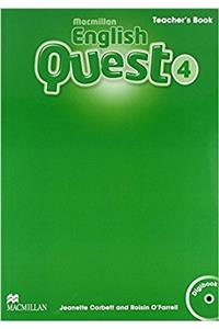 Macmillan English Quest Level 4 Teacher's Book Pack