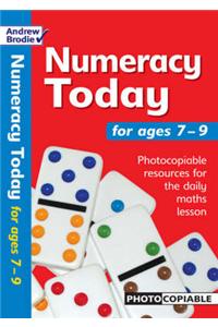 Numeracy Today for Ages 7-9