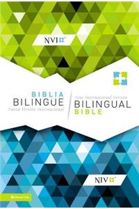 NVI/NIV Biblia Bilingue Nueva Edicion: Nueva Version International, Negro / New International Version, Black, Bonded Leather