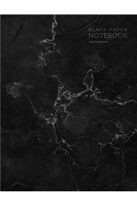 Black Paper Notebook Sketchbook