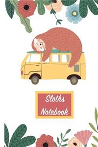Sloths Notebook